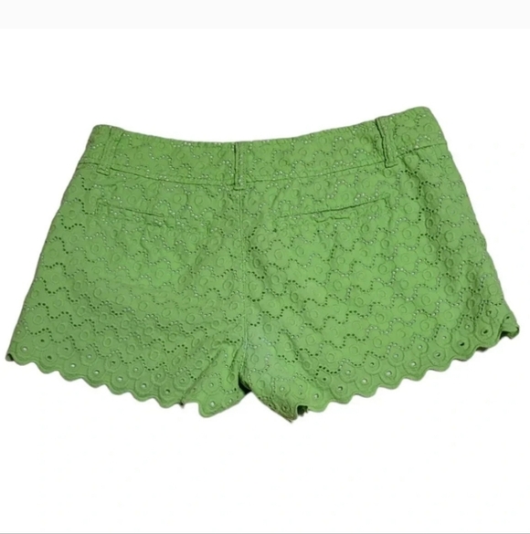Lilly Pulitzer Green Walsh shorts Size 0 - Picture 6 of 8